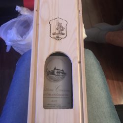 hộp rượu gỗ thông 1 chai